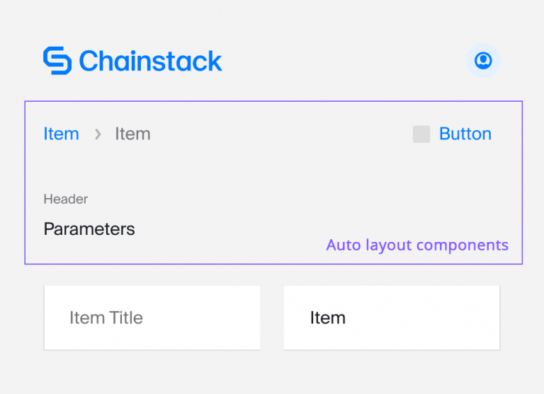 Figma Auto Layout Components - Chainstack Blog