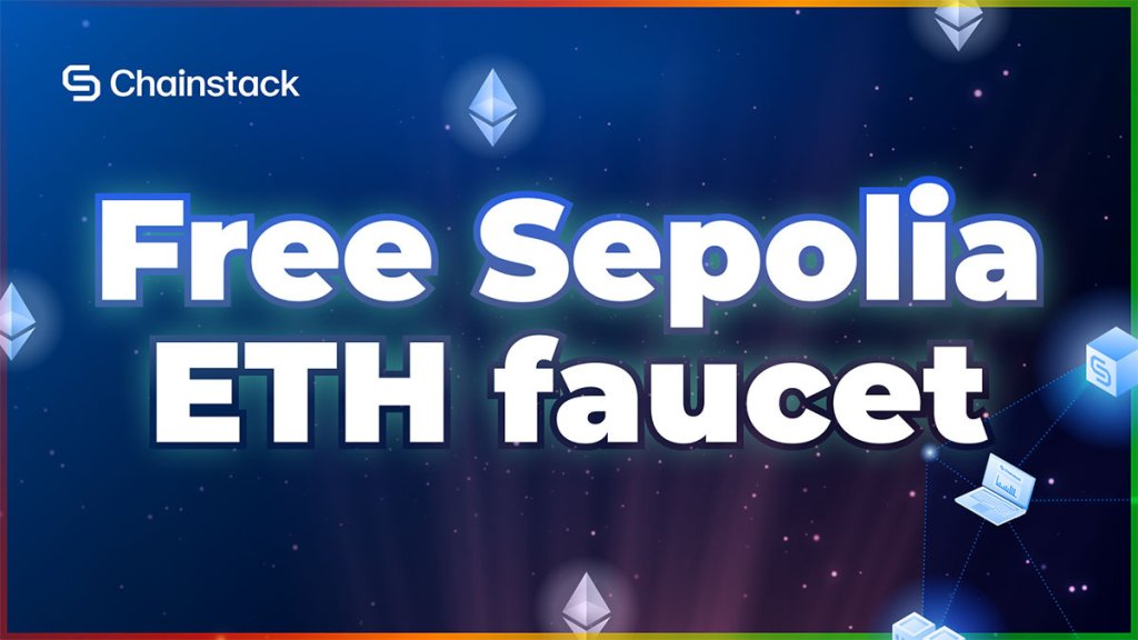 Sepolia ETH faucet banner