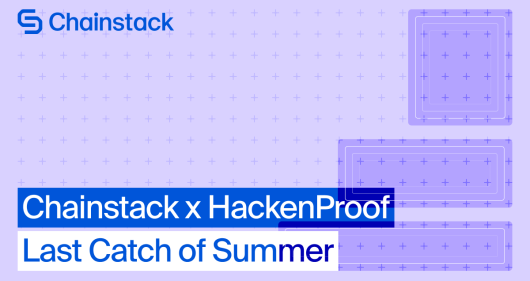 Chainstack x Hackenproof