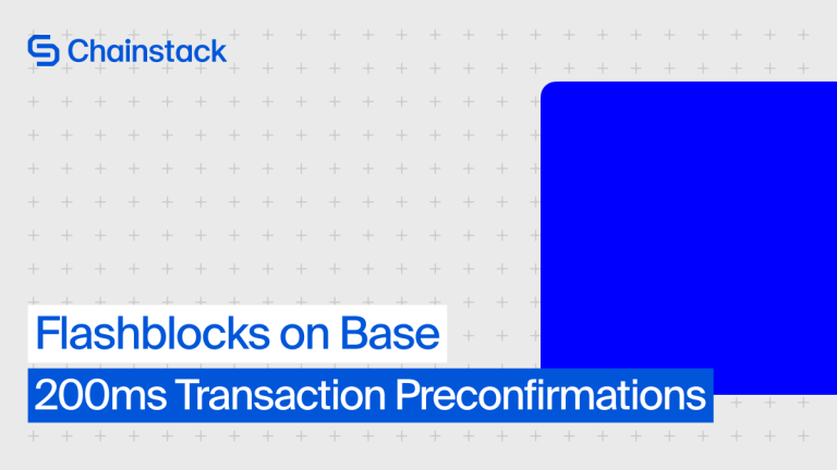 Flashblocks on Base: 200ms preconfirmations | Chainstack Blog