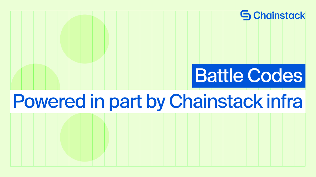 Battle Codes NYC sponsored by Chainstack