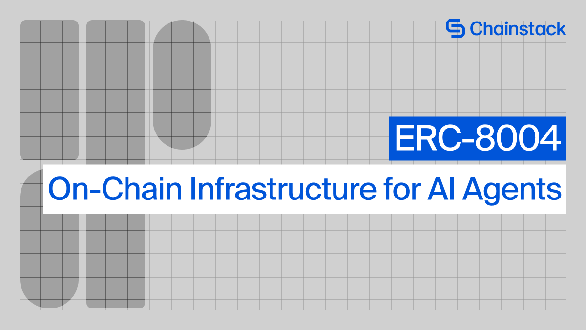 ERC-8004 and AI agent on-chain infrastructure