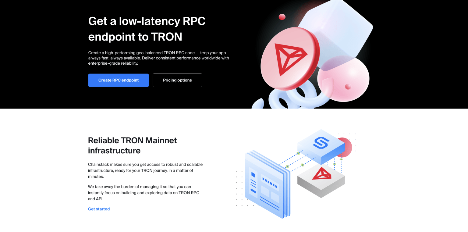 Best TRON RPC Providers in 2026: Pricing & Performance | Chainstack Blog