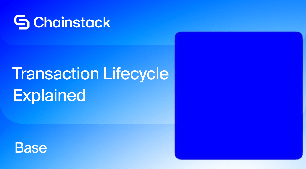 Base Transaction Lifecycle logo