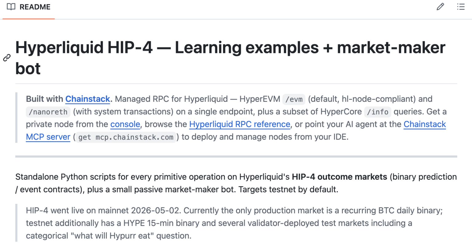 Top 7 Trading Bots on Hyperliquid in 2026 | Chainstack Blog