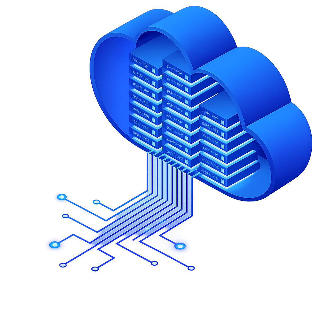 Cloud infrastructure visual for Chainstack partners