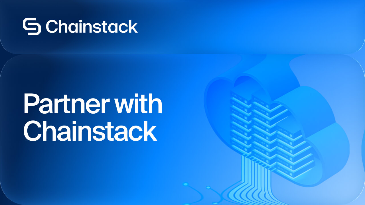Partner with Chainstack | Offer reliable blockchain infrastructure