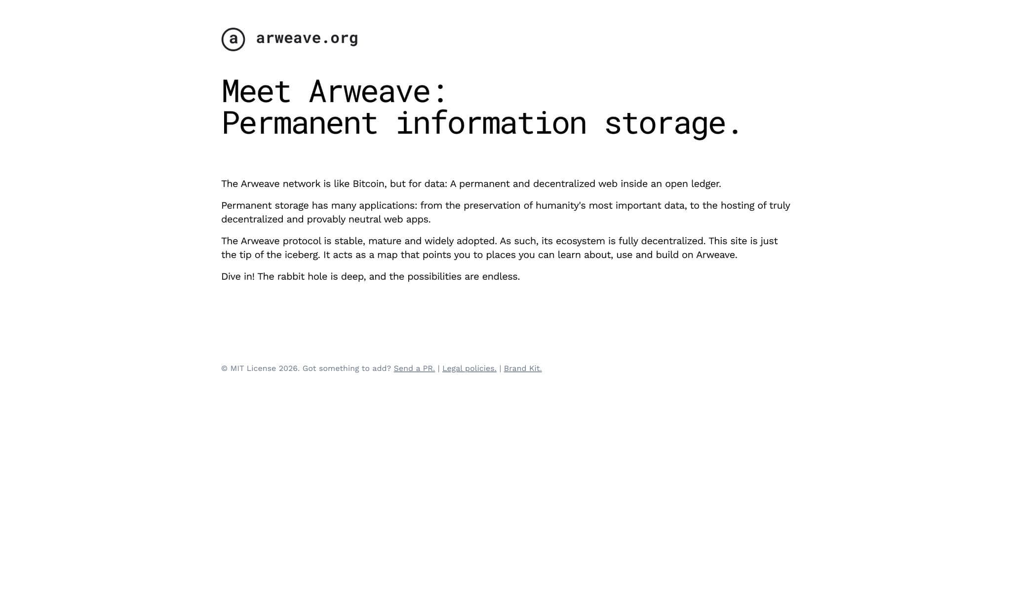 Arweave logo