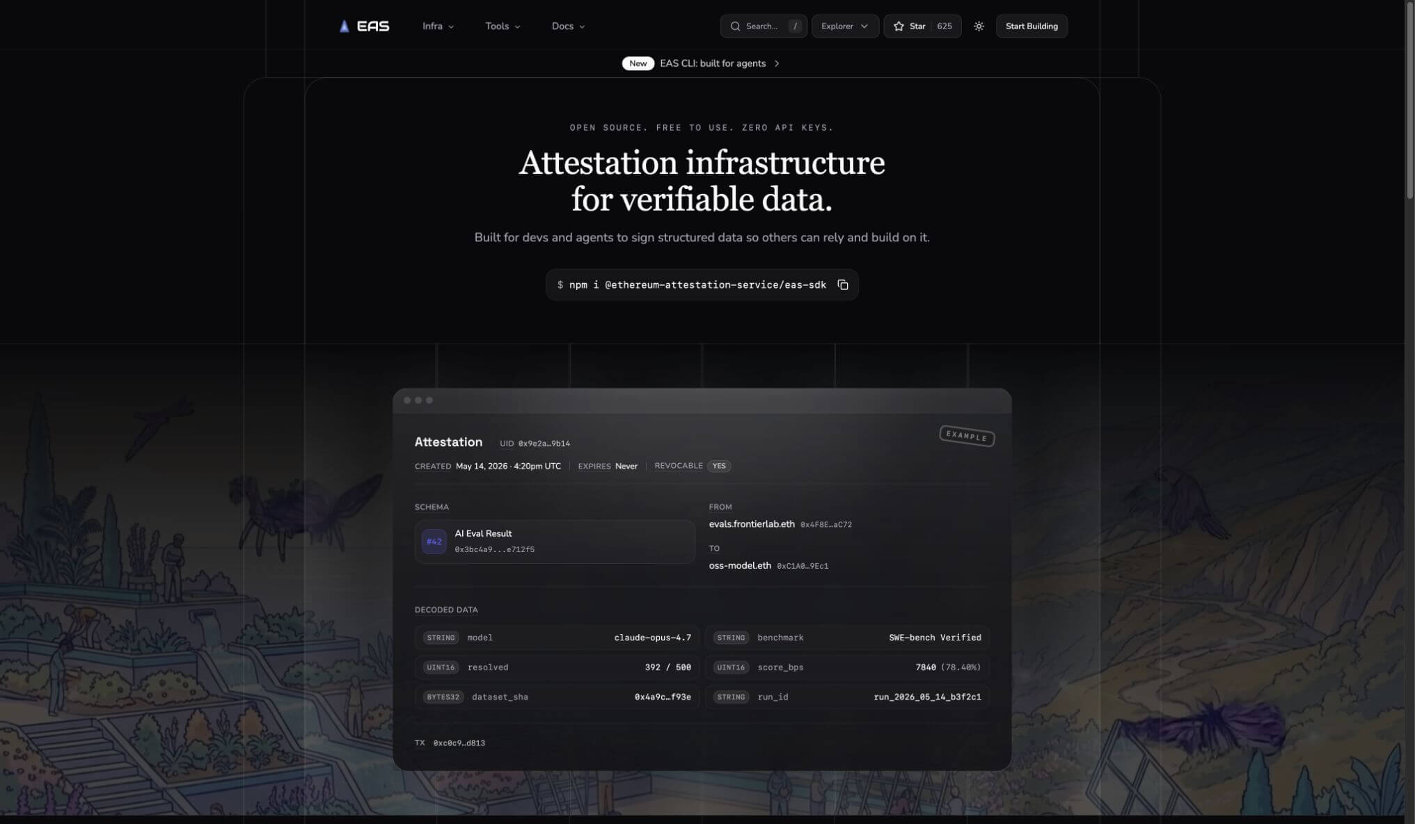 Ethereum Attestation Service logo