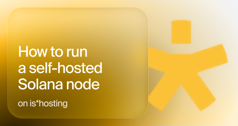 How To Run Self Hosted Is Hosting 1 768x408 logo