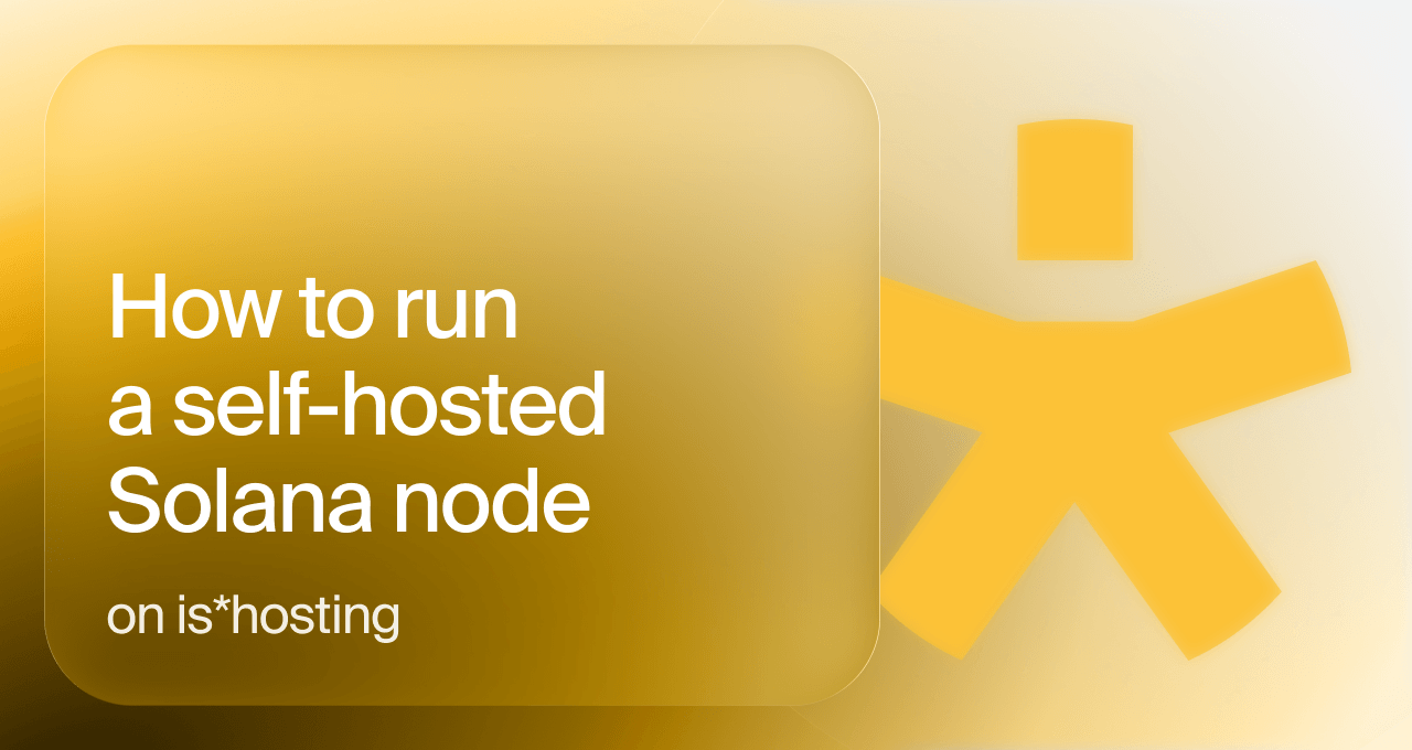 How To Run Self Hosted Is Hosting 1 logo